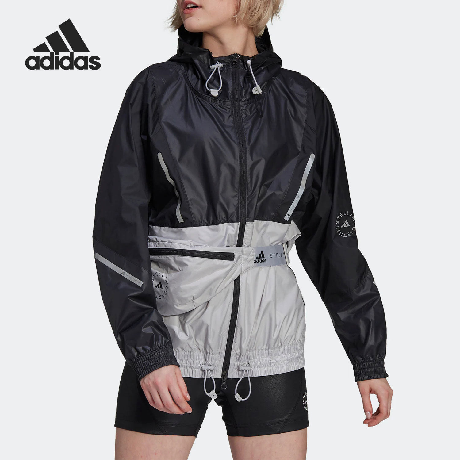 Adidas/阿迪达斯正品aSMC WINDBRKR女子运动夹克外套H62016,运动服/休闲服装,运动茄克/外套,淘宝优惠券,粉丝福利购,淘宝优惠卷