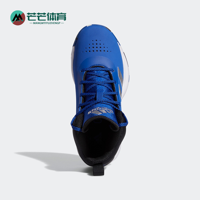 阿迪达斯小童防滑缓震耐磨篮球鞋