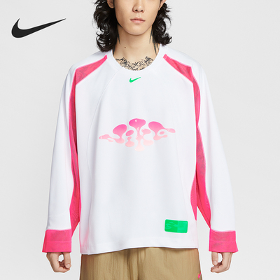 耐克男士透气运动套头上衣