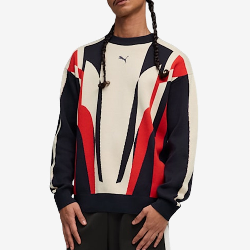 Puma/彪马官方正品春秋男女圆领复古时尚休闲长袖卫衣636881-16