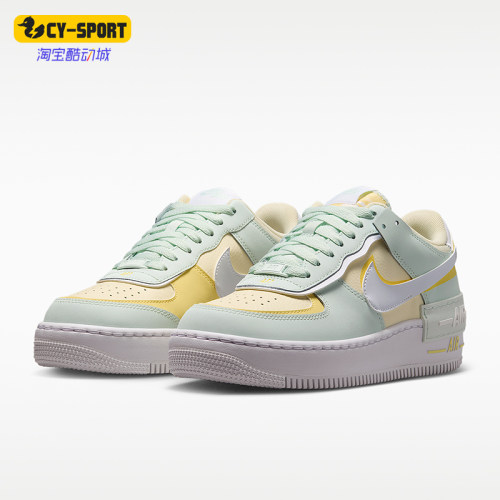 Nike/耐克正品AIR FORCE 1女士系带耐磨运动板鞋DZ1847-301