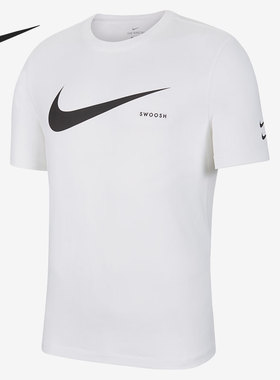 Nike/耐克官方正品SWOOSH 男子夏季运动圆领短袖T恤 DB5858-100