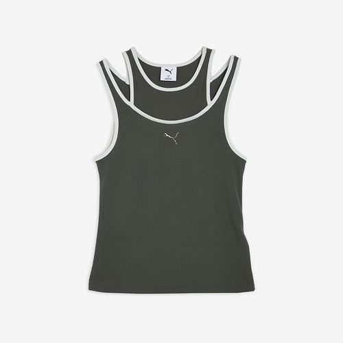 Puma/彪马正品2025夏季款女士透气时尚无袖针织背心633251-83