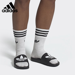 三叶草男子运动休闲拖鞋 Adidas 新款 当季 FU8298 阿迪达斯正品