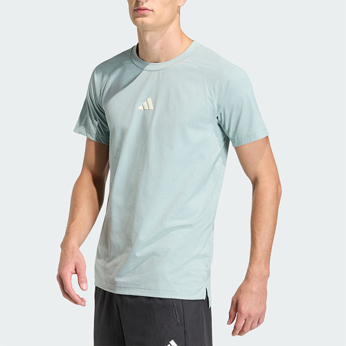 Adidas/阿迪达斯正品TRAINING T-SHIRT男士运动健身短袖T恤HZ9649