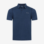 男子透气运动休闲翻领短袖 新款 AE2933 哥伦比亚正品 Columbia