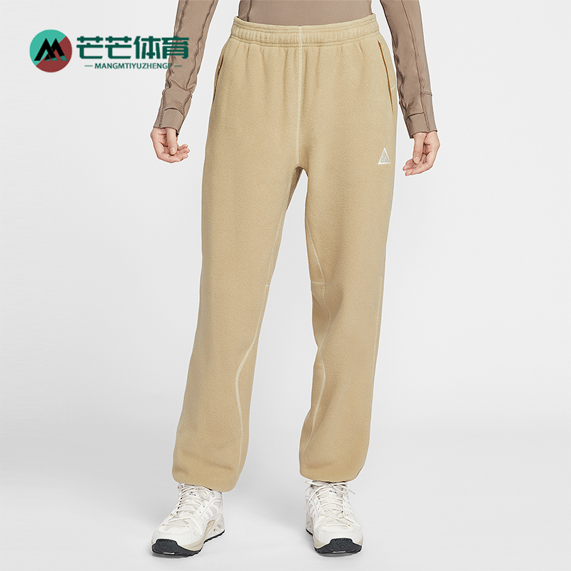 Nike/耐克正品Wolf Tree女士休闲摇粒绒运动束脚长裤HJ0242-297