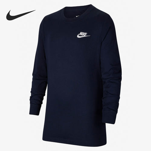 Nike/耐克正品新款 SPORTSWEAR 大童男孩长袖T恤 DC7643-383