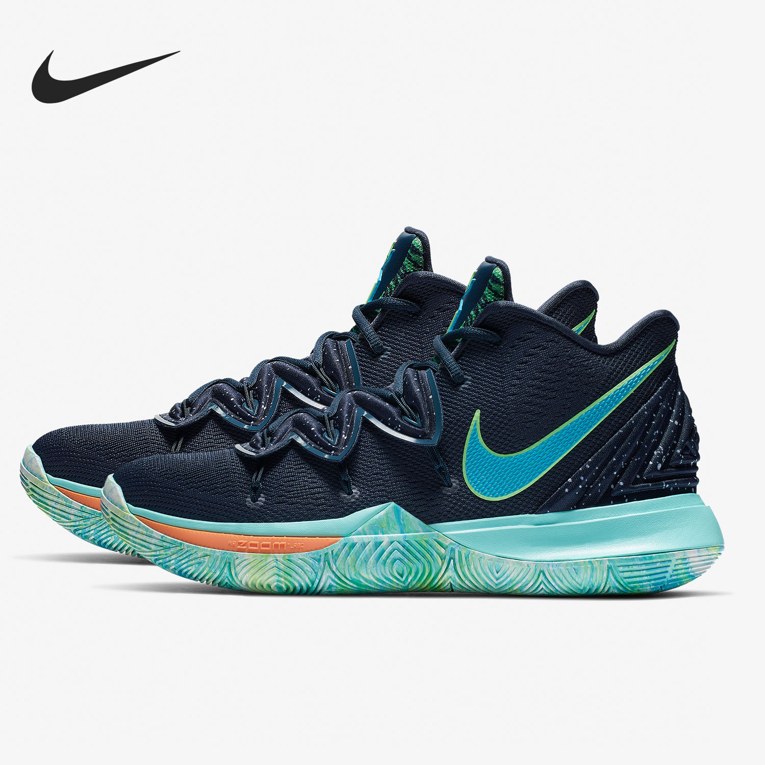 Nike/耐克正品男士减震防滑耐磨中帮实战篮球鞋AO2918-400