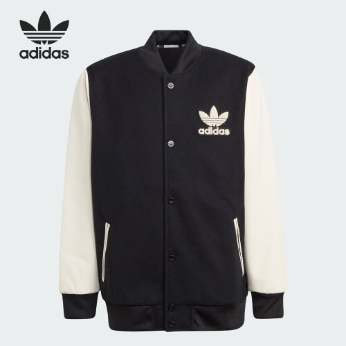 阿迪达斯正品大童棉服外套