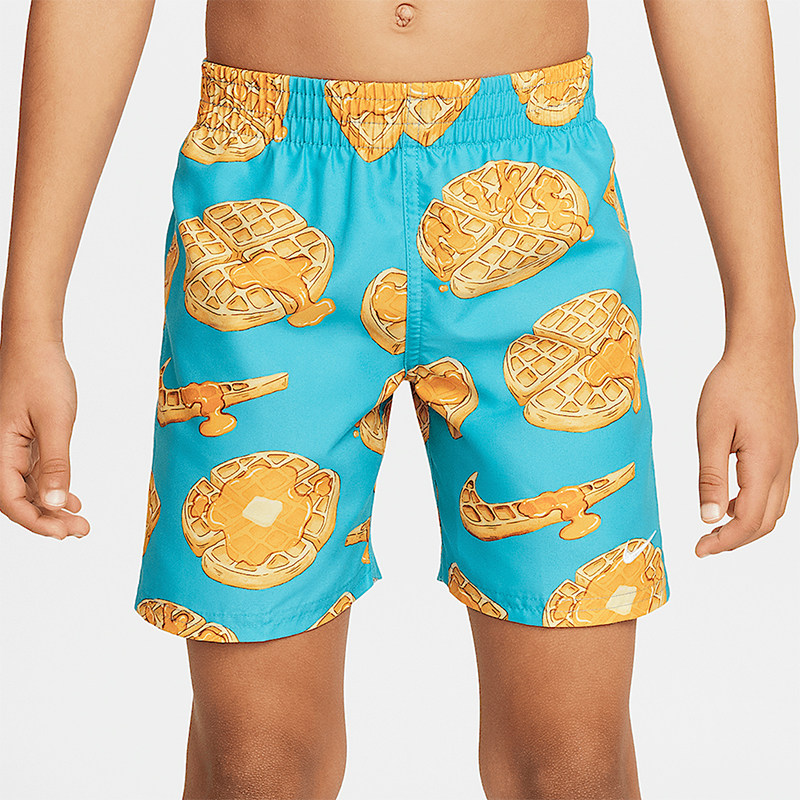 Nike/耐克正品SWIM BREAKER小童印花透气经典沙滩短裤IF4032-345,童装/婴儿装/亲子装,裤子,淘宝优惠券,粉丝福利购,淘宝优惠卷