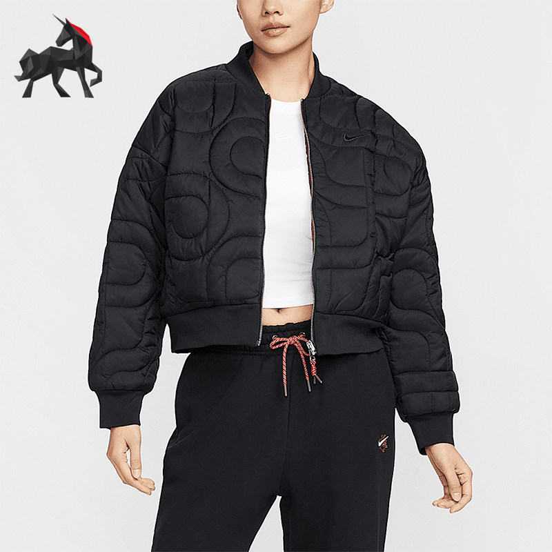 Nike/耐克正品Sportswear女士保暖双面穿夹克棉服HV8469-010