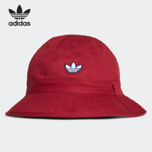 休闲遮阳渔夫帽 Adidas 男女时尚 新款 GD4444 阿迪达斯三叶草正品