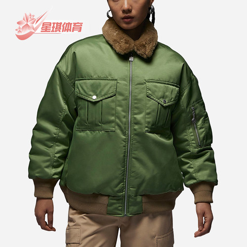 耐克正品女子时尚运动棉服