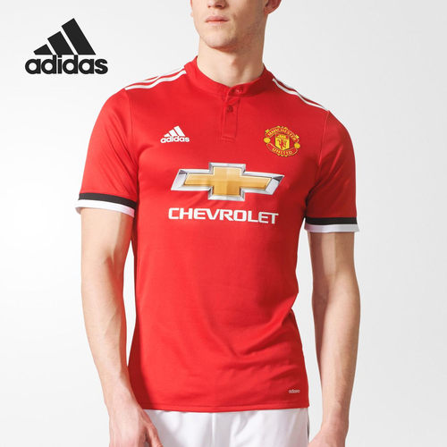 Adidas/阿迪达斯正品男子曼联足球运动透气短袖T恤 BQ7278