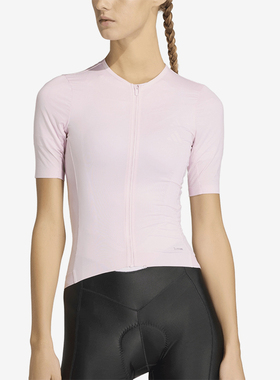 Adidas/阿迪达斯正品TEMPJSYV领紧身拉链骑行服女短袖KB9570