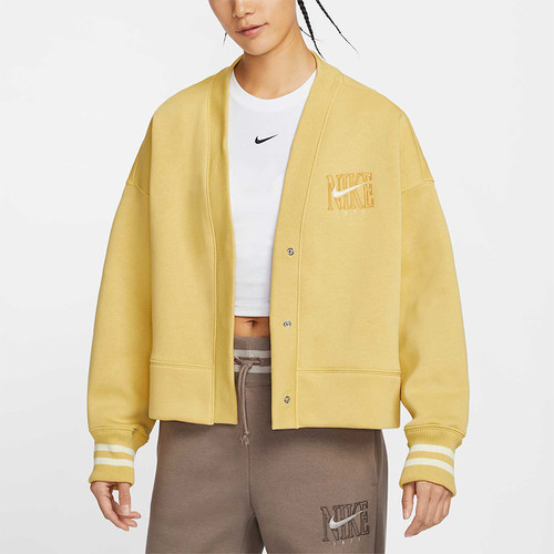 Nike/耐克正品新款女士针织运动宽松时尚夹克外套HJ0947-700