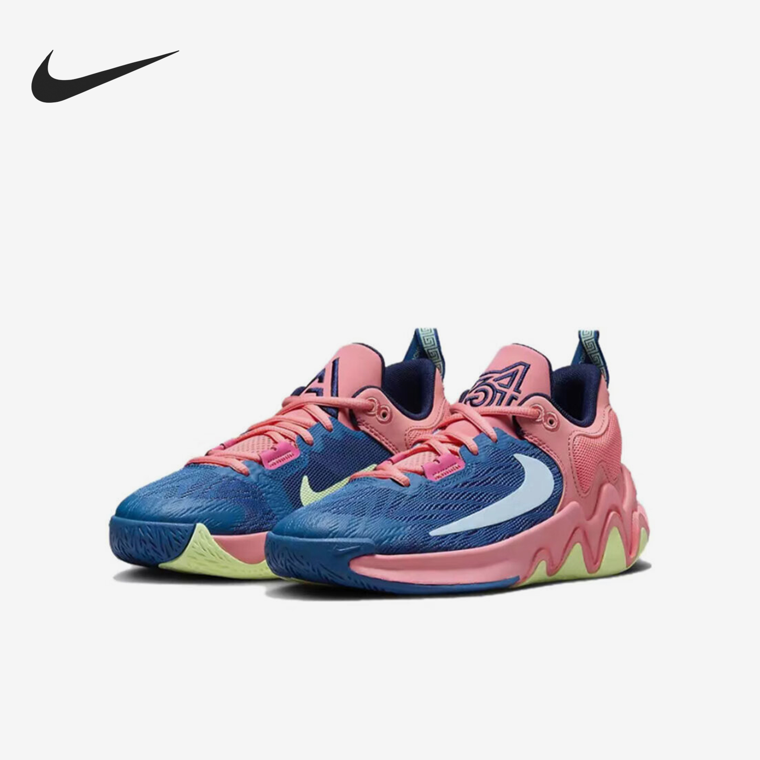 Nike/耐克正品GS女子大童复古时尚潮流训练篮球鞋FQ8168-630