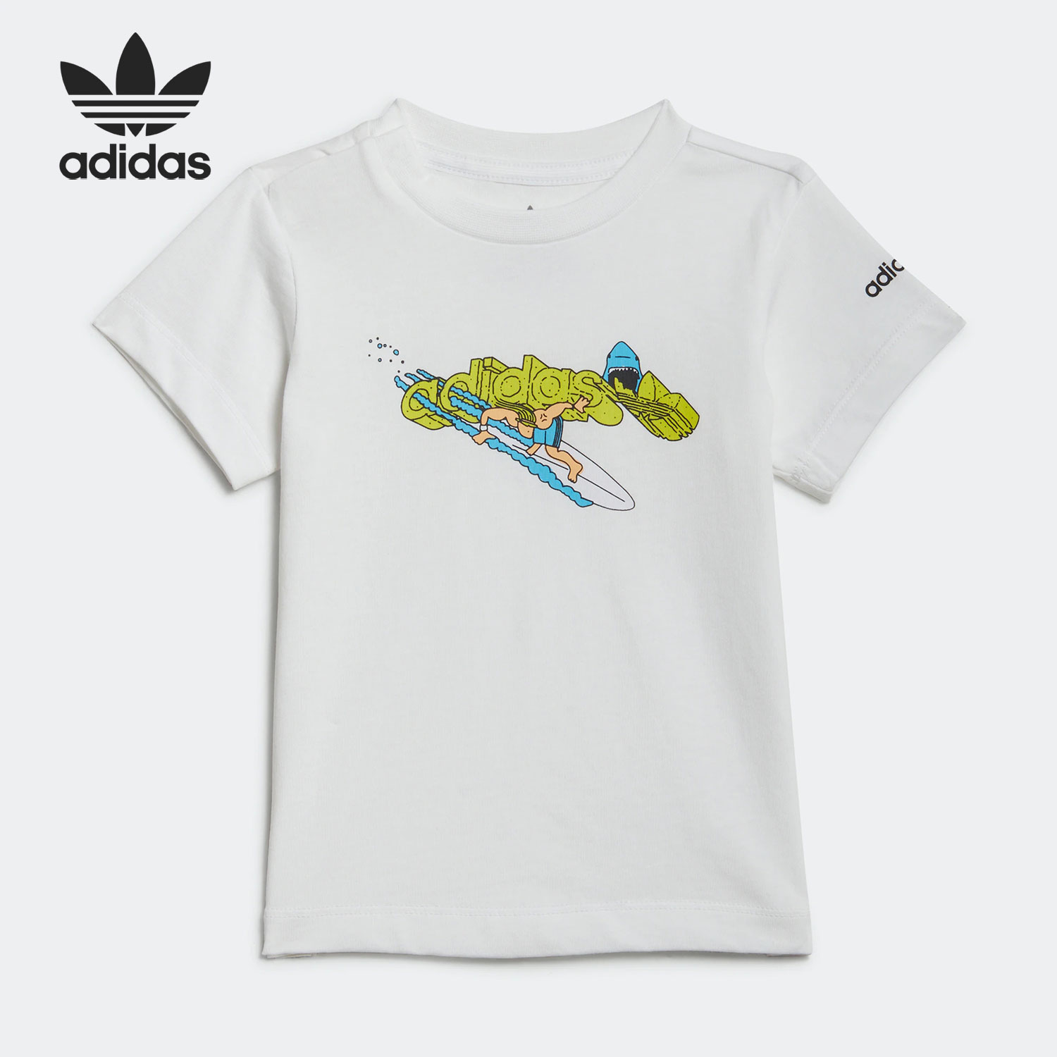 Adidas/阿迪达斯正品婴童运动T恤
