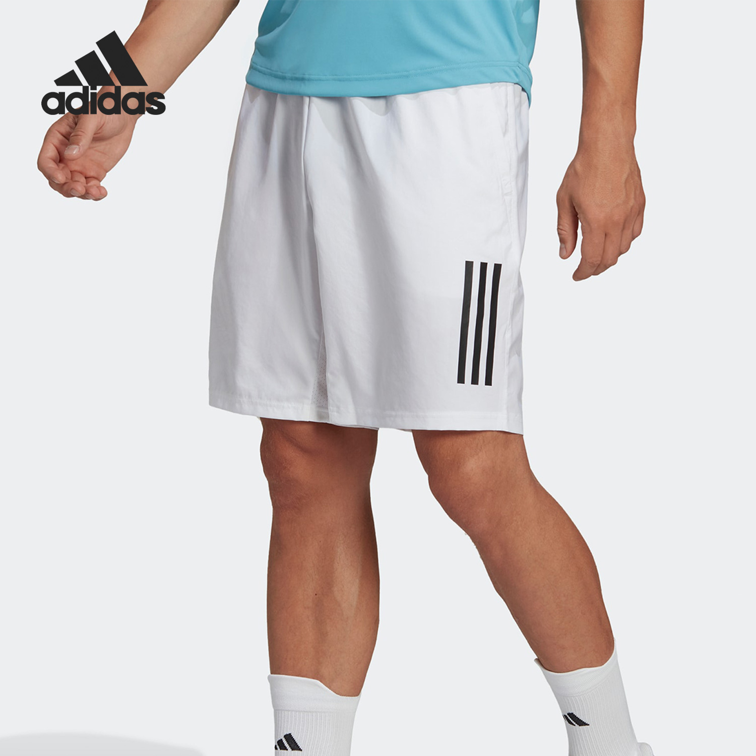 Adidas/阿迪达斯正品CLUB 3STR SHORT男士网球运动短裤HS3251