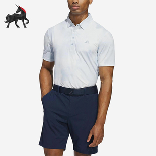 Adidas/阿迪达斯正品达斯Polo男白色夏日柔软经典亲肤短袖JN9143