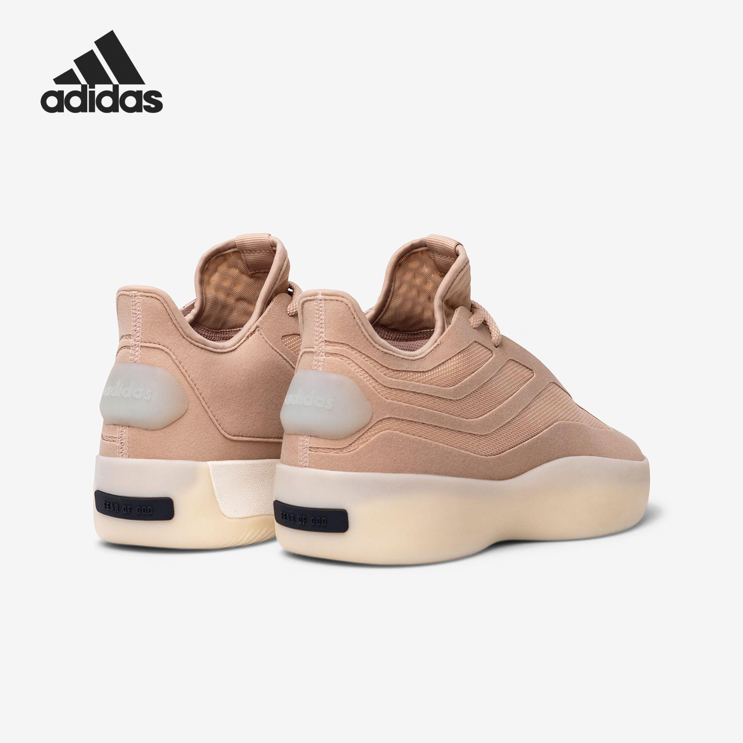 Adidas/阿迪达斯官方正品2025夏季男女篮球绒面中帮运动鞋JS0978