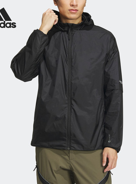Adidas/阿迪达斯正品休闲户外男子运动连帽夹克外套HY4703