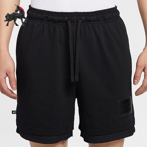 Nike/耐克正品2025夏季男士针织系带经典训练运动短裤HJ4212-010