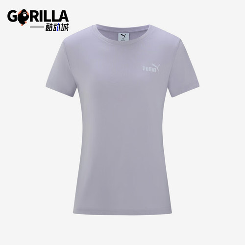 Puma/彪马正品2025女士运动针织日常休闲套头耐穿短袖693235-50