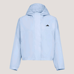 Adidas/阿迪达斯正品梭织运动休闲女士连帽经典夹克外套KV5969