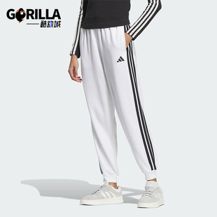 Adidas 秋冬新款 女士针织束脚运动休闲裤 JZ2163 阿迪达斯正品