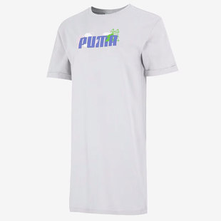 Puma/彪马秋冬季新款女子运动休闲舒适简约连衣裙538774-09