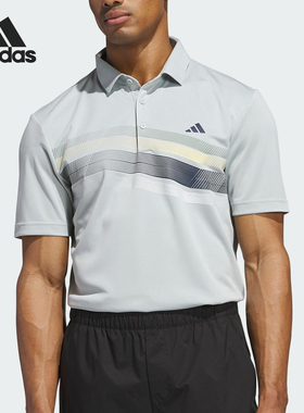 Adidas/阿迪达斯官方正品CORE CHST运动男士训练翻领POLO衫JF8982