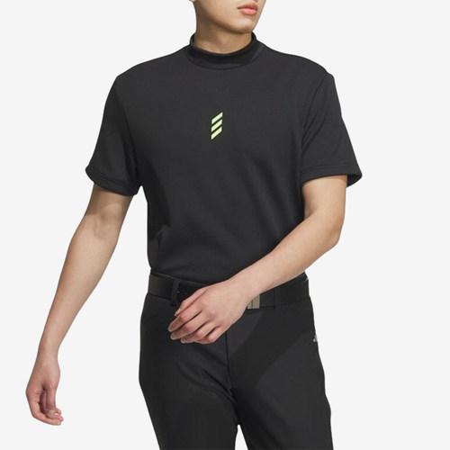 Adidas/阿迪达斯正品CodeChaos男士套头半高领经典短袖T恤JJ0222