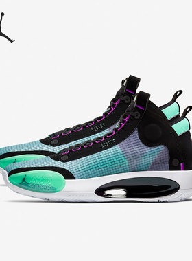 Nike/耐克官方正品Air Jordan 34运动缓震男子篮球鞋 BQ3381-400