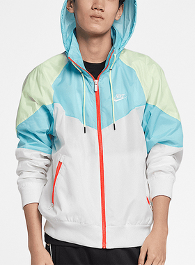 Nike/耐克正品秋季新款男士跑步训练运动拼接外套AR2210-101