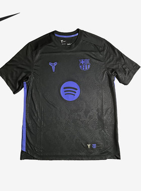 Nike/耐克正品FCBarcelona新款休闲训练短袖经典足球衣IM7853-011