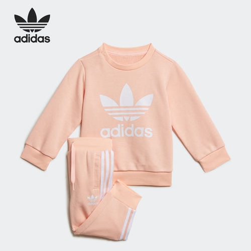 阿迪达斯婴幼童印花运动套装