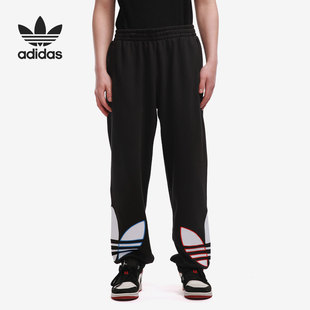 男子宽松运动长裤 Adidas 阿迪达斯官方正品 三叶草大Logo GN3574