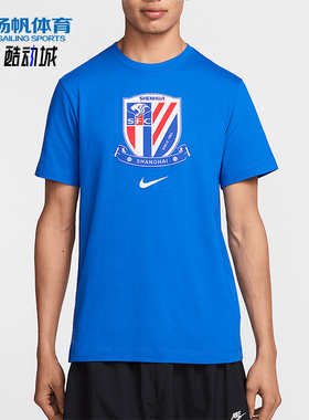 Nike/耐克正品2025夏季款男士透气经典运动图案短袖HM5733-463