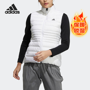 VEST女士高尔夫运动羽绒马甲GT3318 DOWN Adidas 阿迪达斯正品