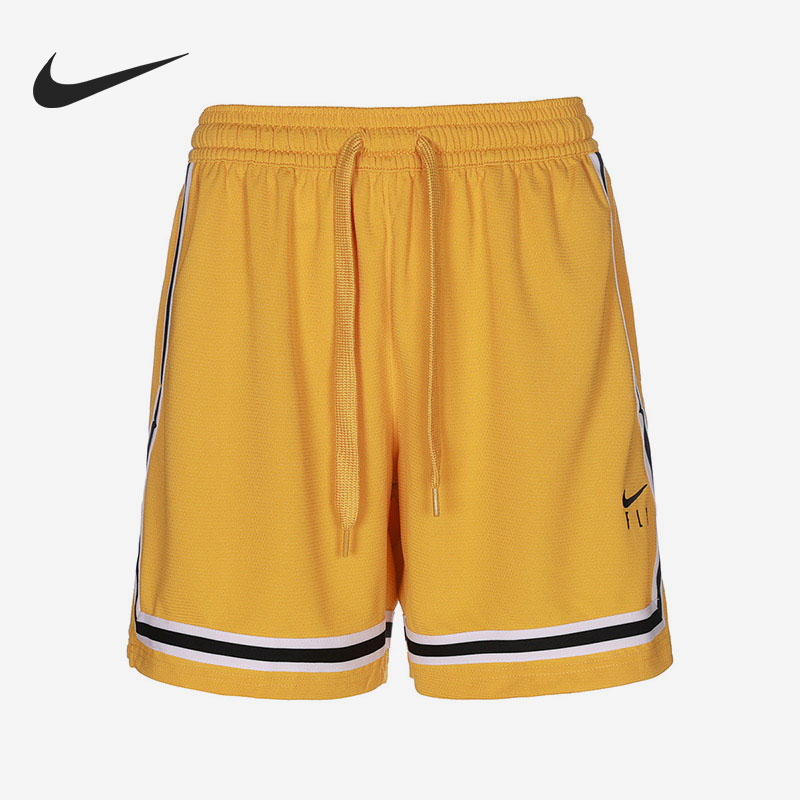 耐克女子系带梭织透气五分短裤