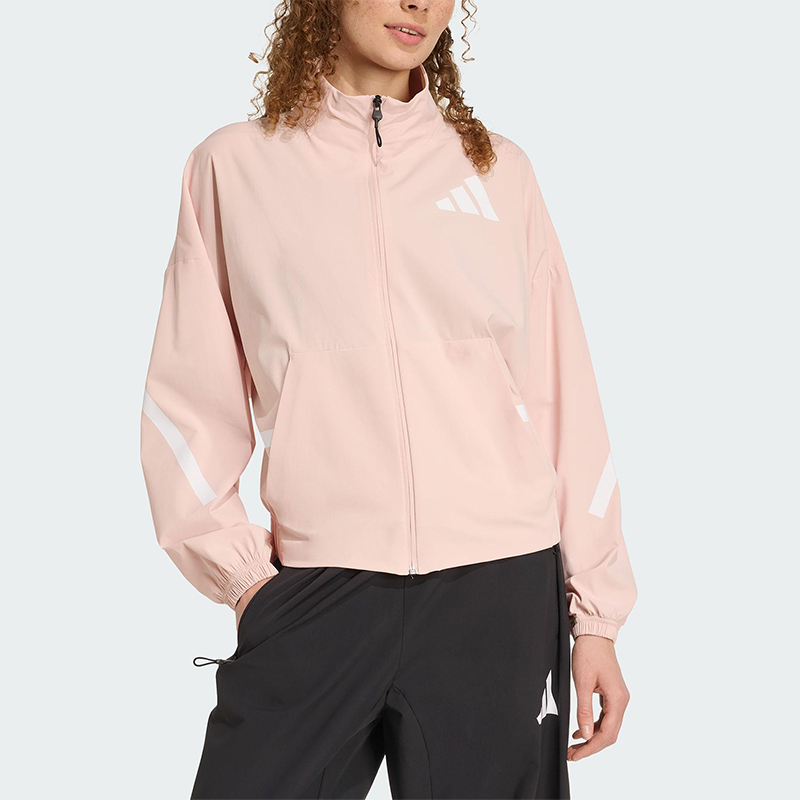 Adidas/阿迪达斯正品W Z.N.E. WV TT女士运动梭织宽松外套KE4883