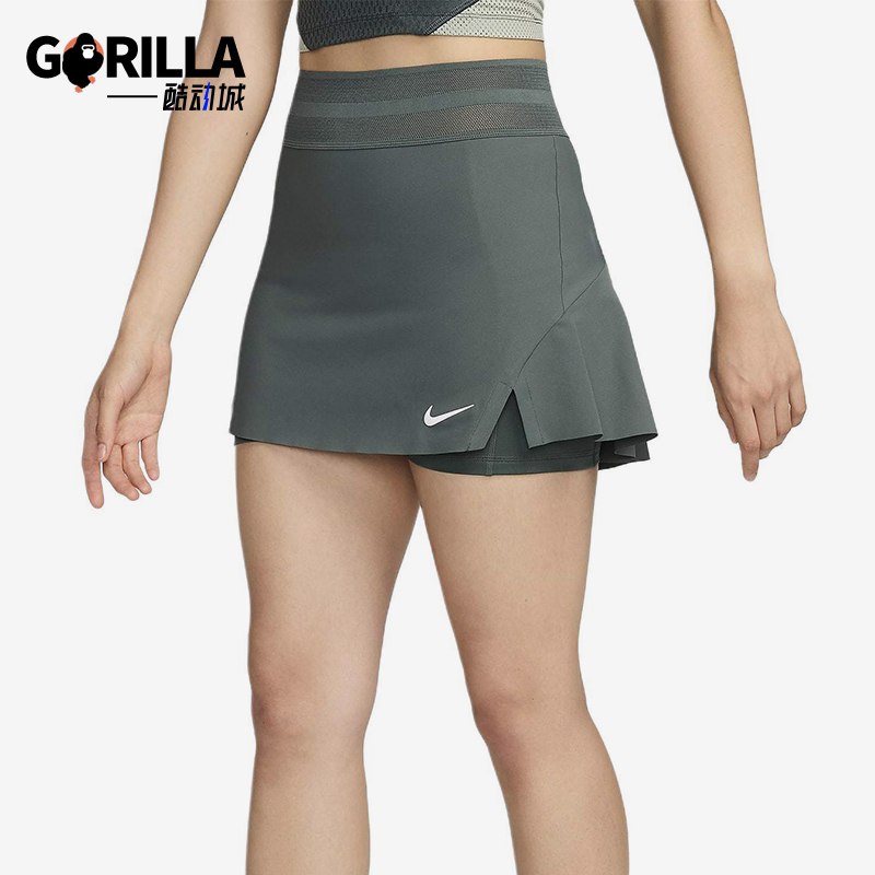 Nike/耐克正品Court SlamDunk女士透气运动网球短裙FD5644-338