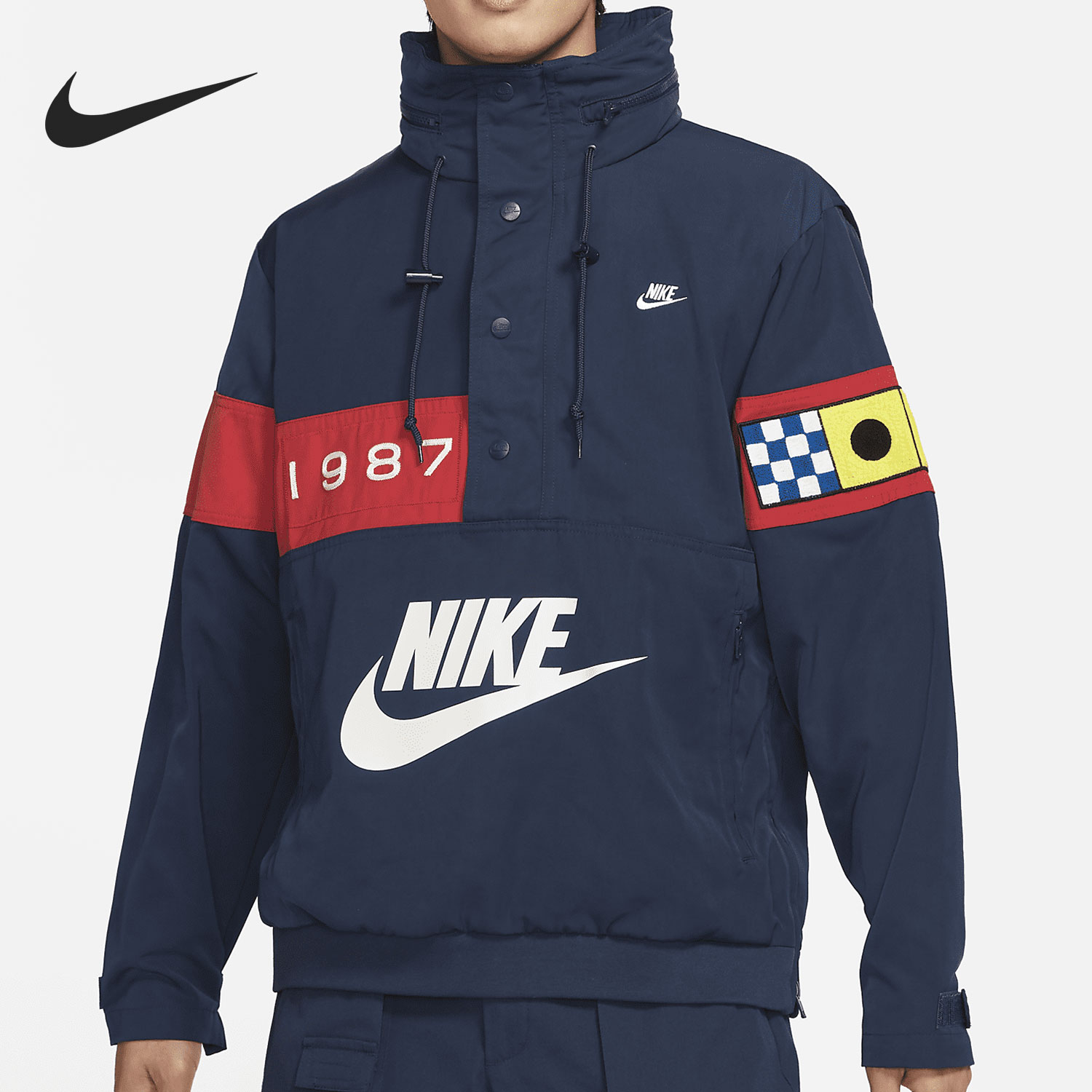 耐克新款男子立领运动夹克外套