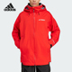 时尚 Adidas 保暖登山外套JD3255 新款 男士 阿迪达斯正品 秋季
