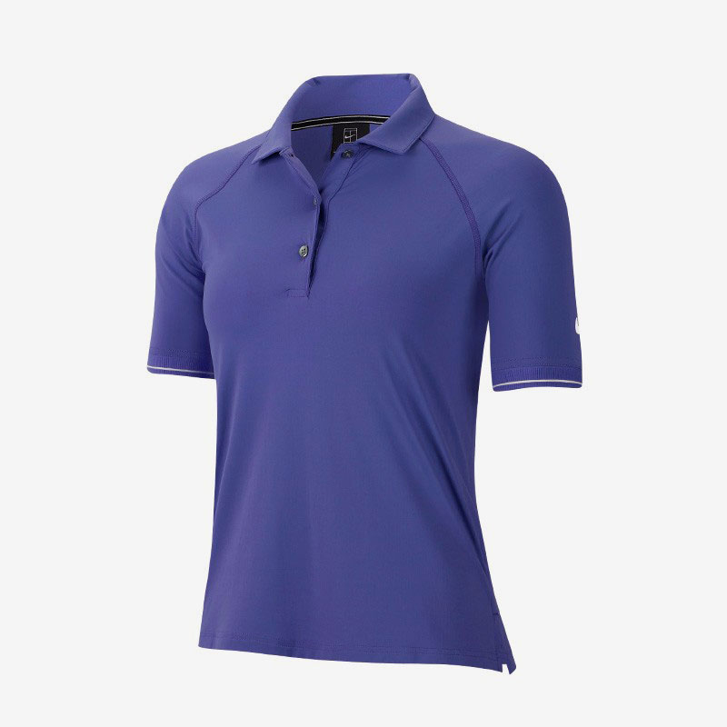 Nike/耐克正品2025 女士套头翻领网球运动修身POLO衫BV1058-555