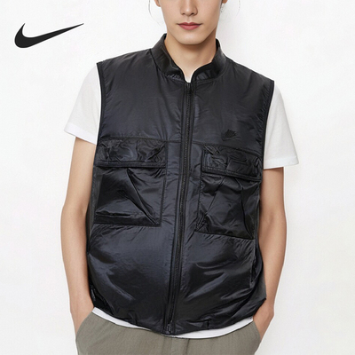 耐克男士宽松休闲户外马甲