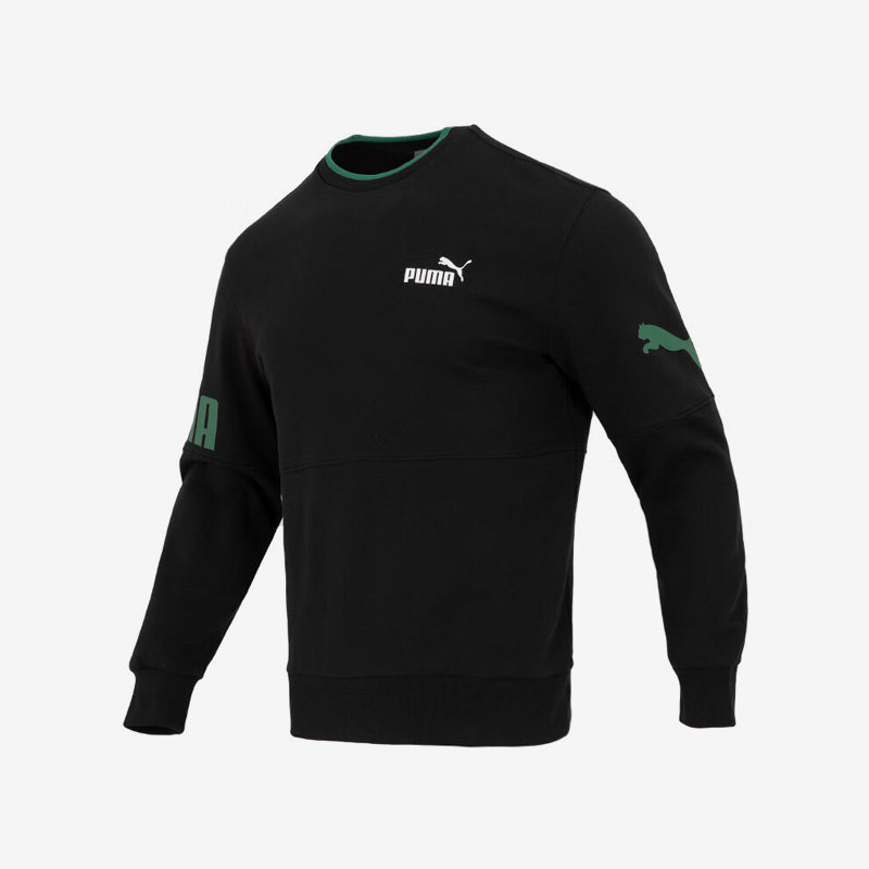 Puma/彪马官方正品当季新款男子休闲宽松拼接套头卫衣676666-51,运动服/休闲服装,运动卫衣/套头衫,淘宝优惠券,粉丝福利购,淘宝优惠卷