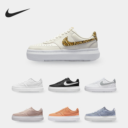 Nike/耐克正品Court Vision Alta女子休闲厚底板鞋DM0113-600